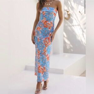 Hello Molly strapless dress